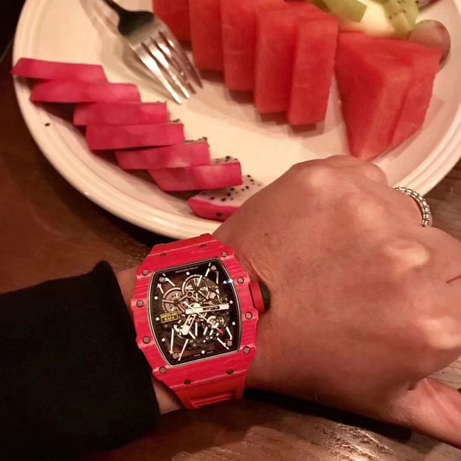 必博Bibo理查德米勒RM35黑色与红色手表(图1)