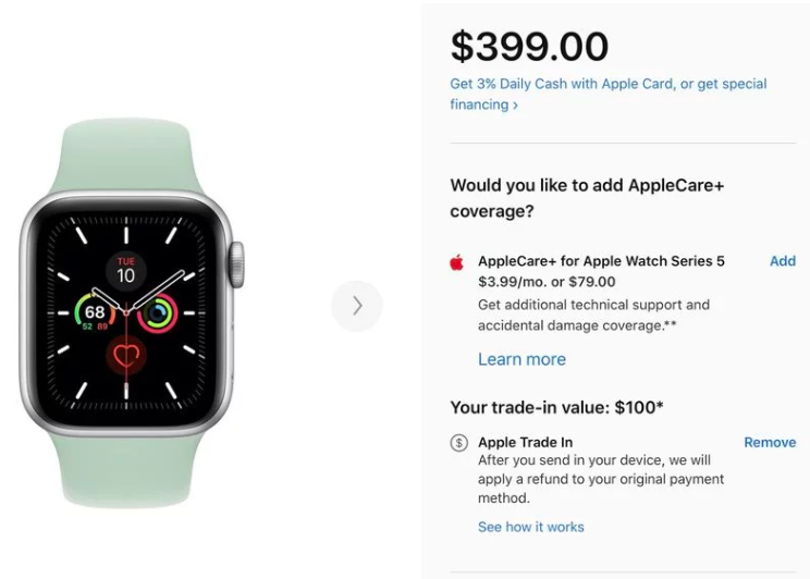 必博Bibo苹果上调2、3代Apple Watch回收价 促进老用户换新品(图2)